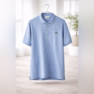 Lacoste Men's Light Blue Polo Shirt
